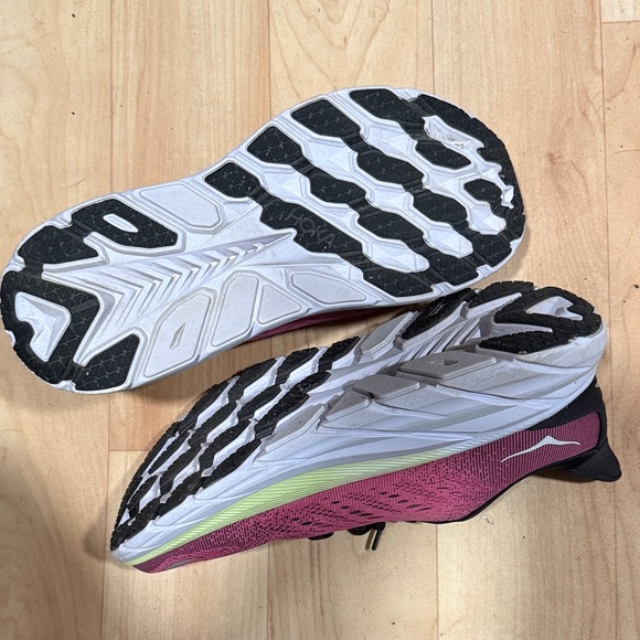 Hoka Women's Pink and Black Running Shoes - Picture 3 of 6
